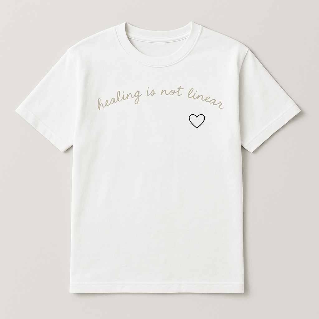 Healing is Not Linear Tee – SoulStitch Original